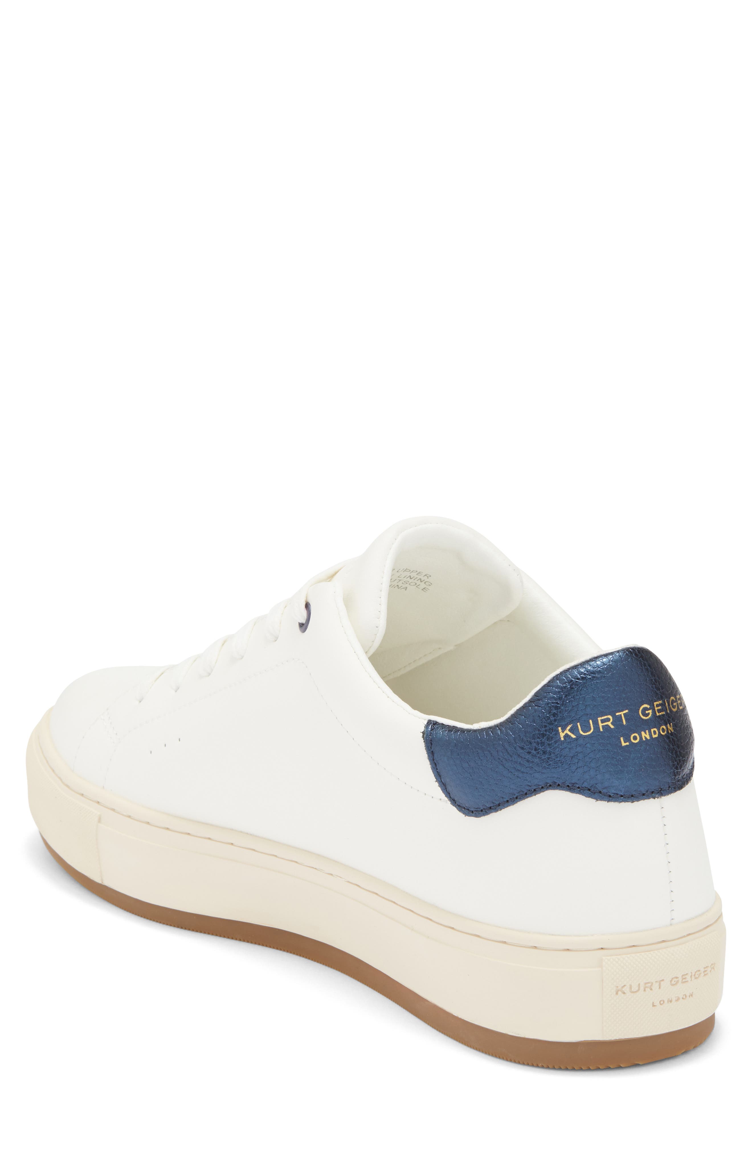 Kurt Geiger London Laney Sneaker, Alternate, color, White/ Navy