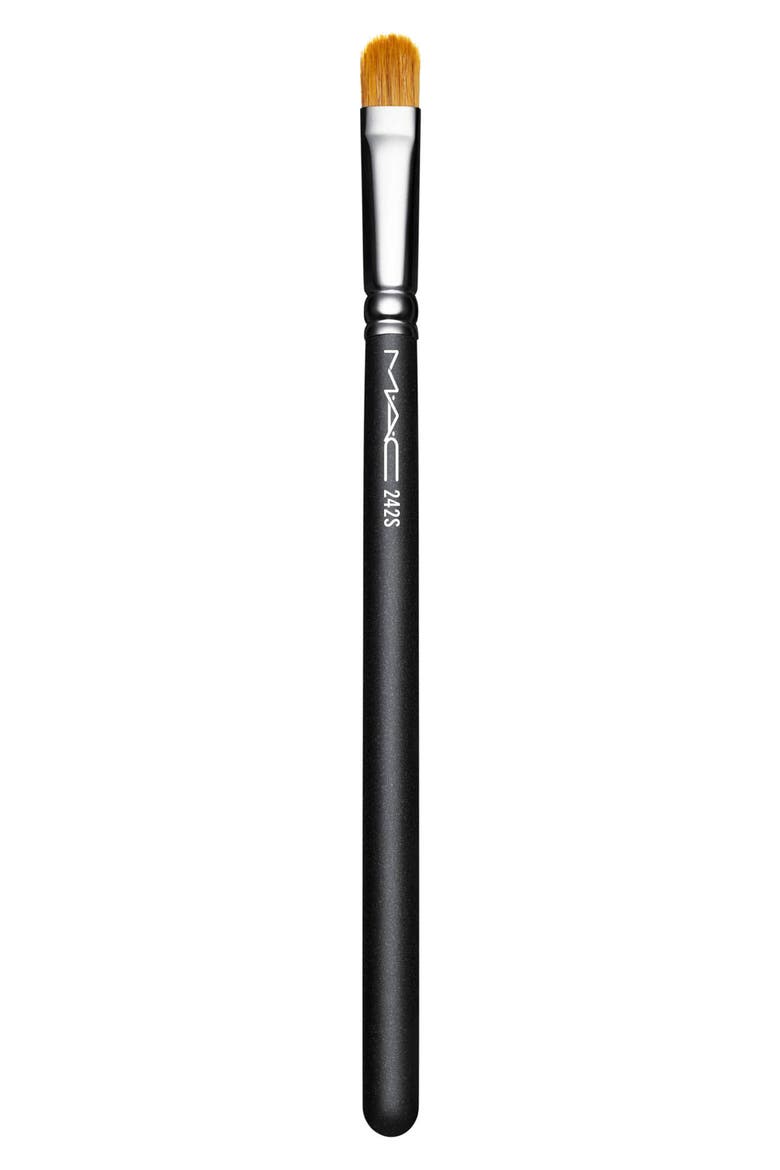 242S Synthetic Shader Makeup Brush, Main, color, NO COLOR