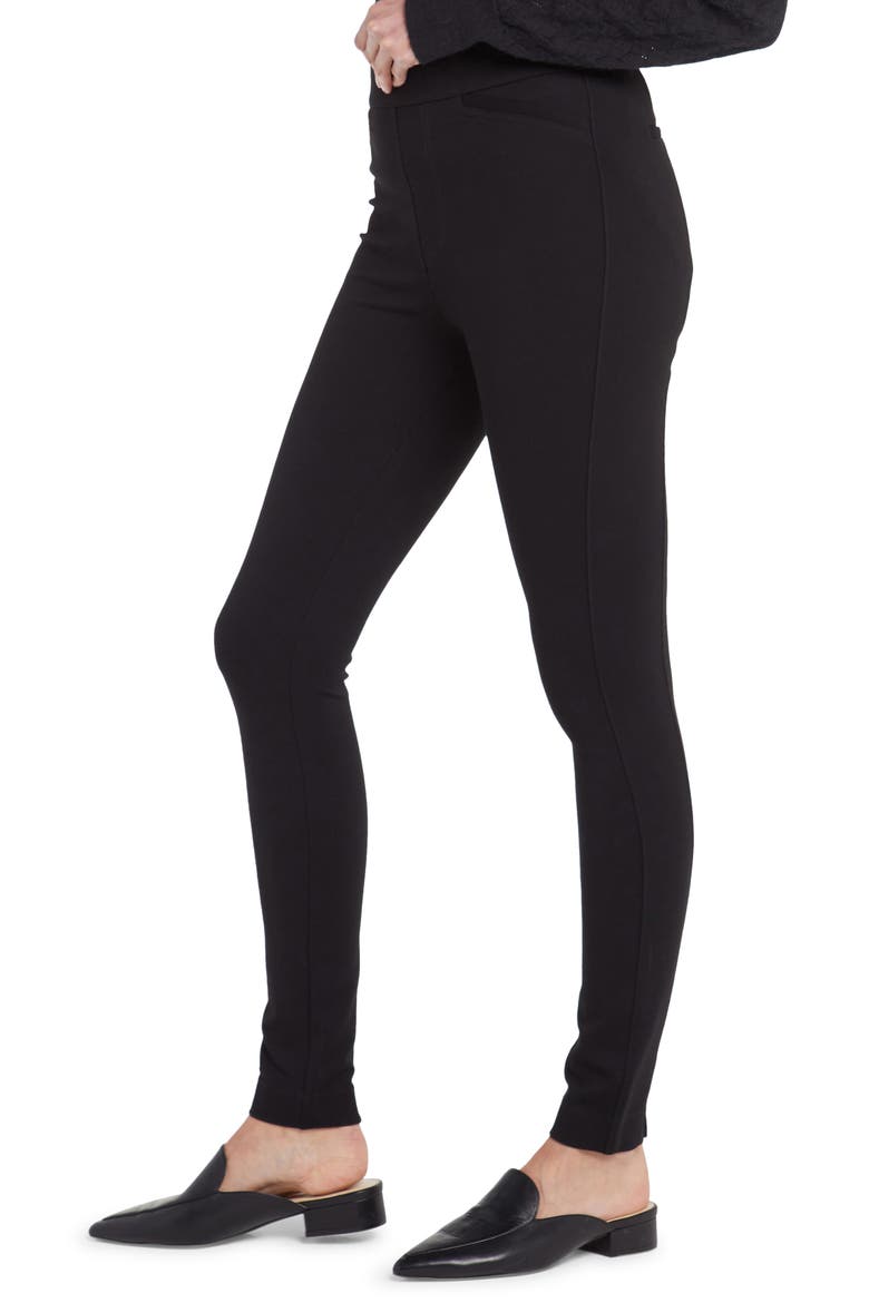 Sculpt Her Pull-On Leggings, Alternate, color, BLACK