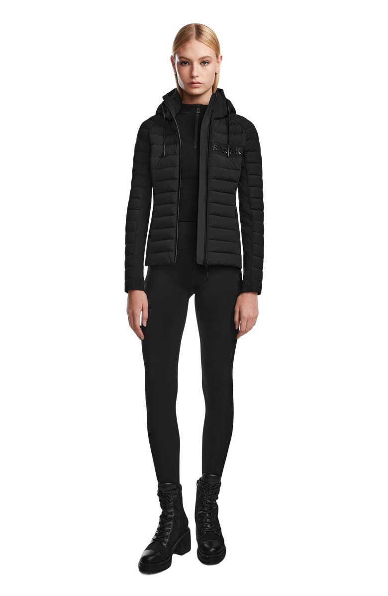 Rudsak ALANA WOMEN'S MATTE XTRALIGHT DOWN JACKET, Alternate, color, Black