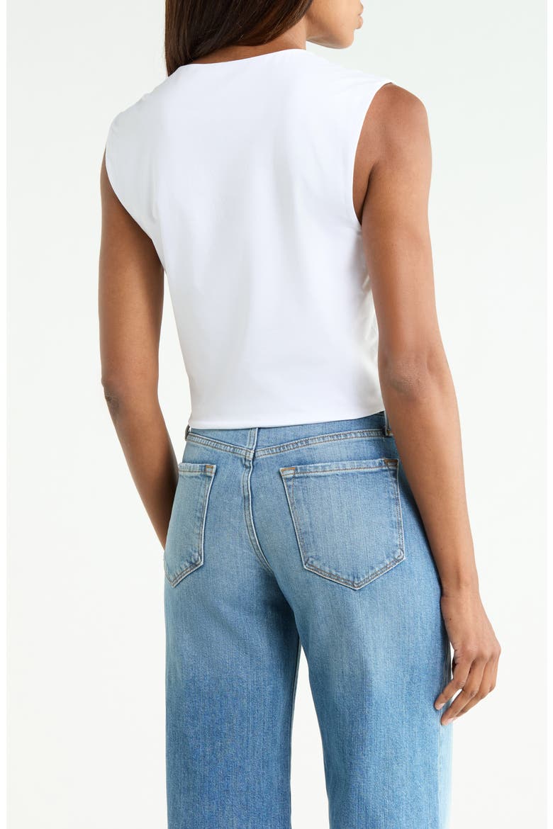 The Twisted Crop Tank, Alternate, color, WHITE