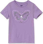 Lands' End Girls Short Sleeve Graphic Tee