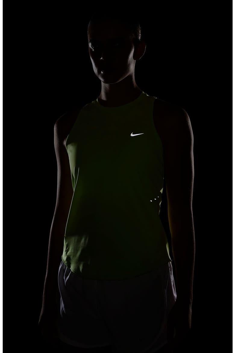Swift Dri-FIT Running Tank Top, Alternate, color, LIGHT LEMON TWIST