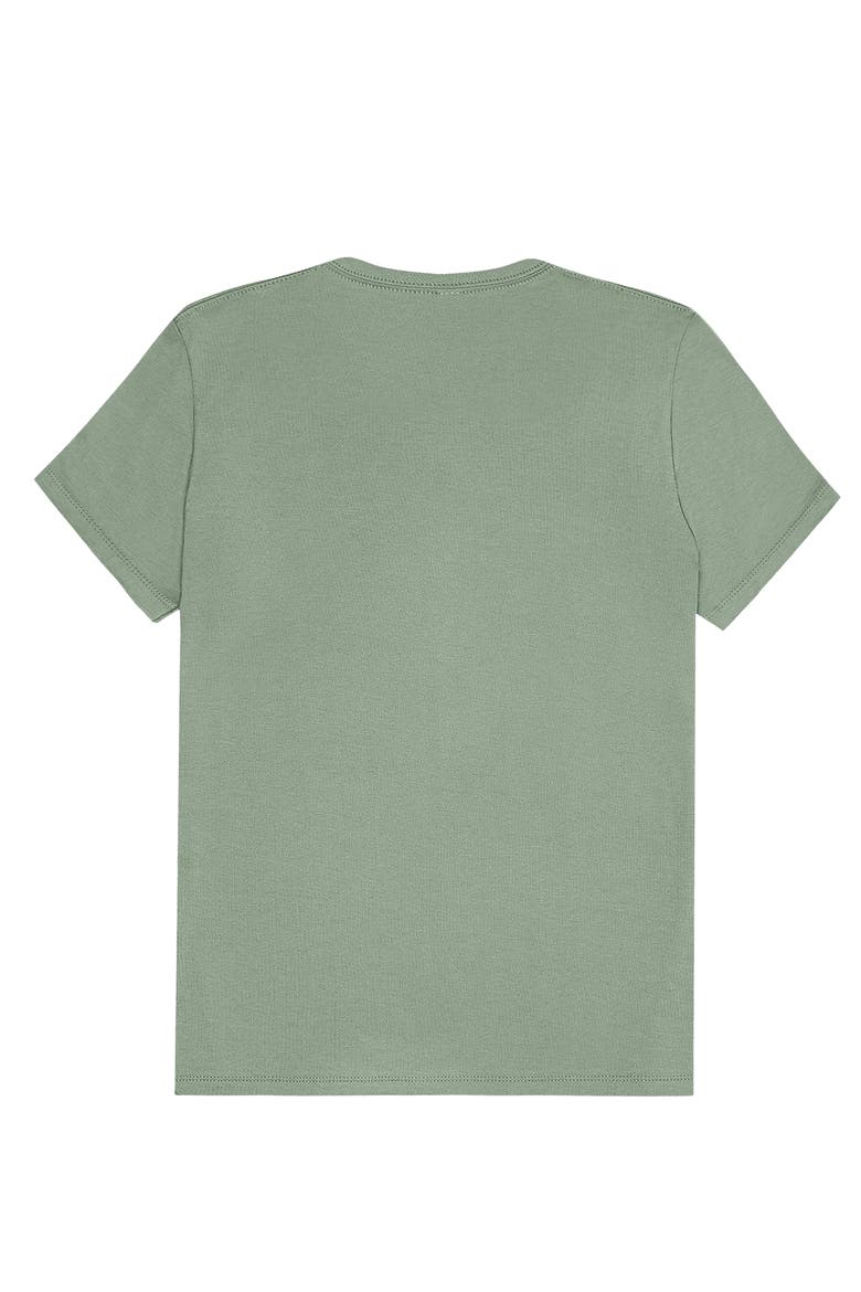 Womens Lil Cloud Lightweight Jersey Tee, Alternate, color, Sage