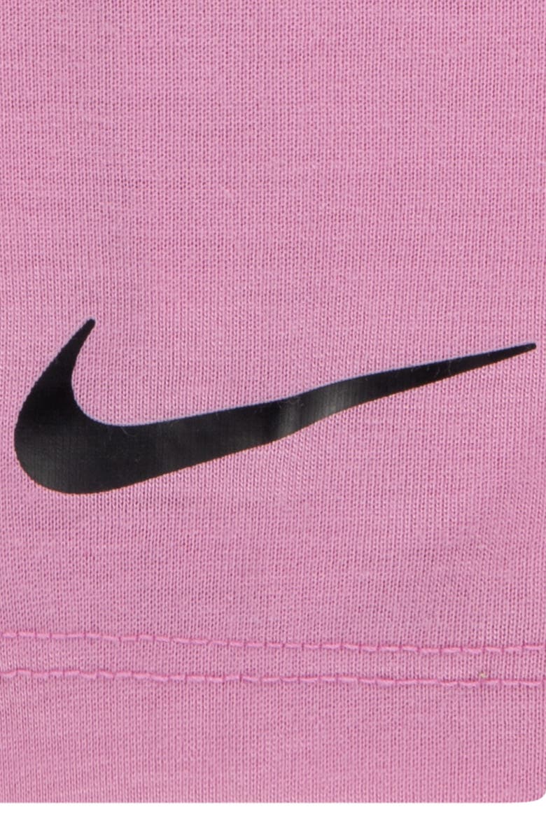 Nike Kids' First Impressions Long-Sleeve T-Shirt, Quilted Vest & Leggings Set, Alternate, color, 023Black