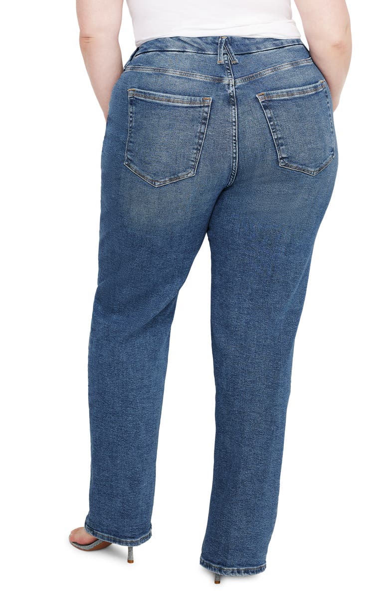 Good American Good Boy High Waist Boyfriend Jeans, Alternate, color, 