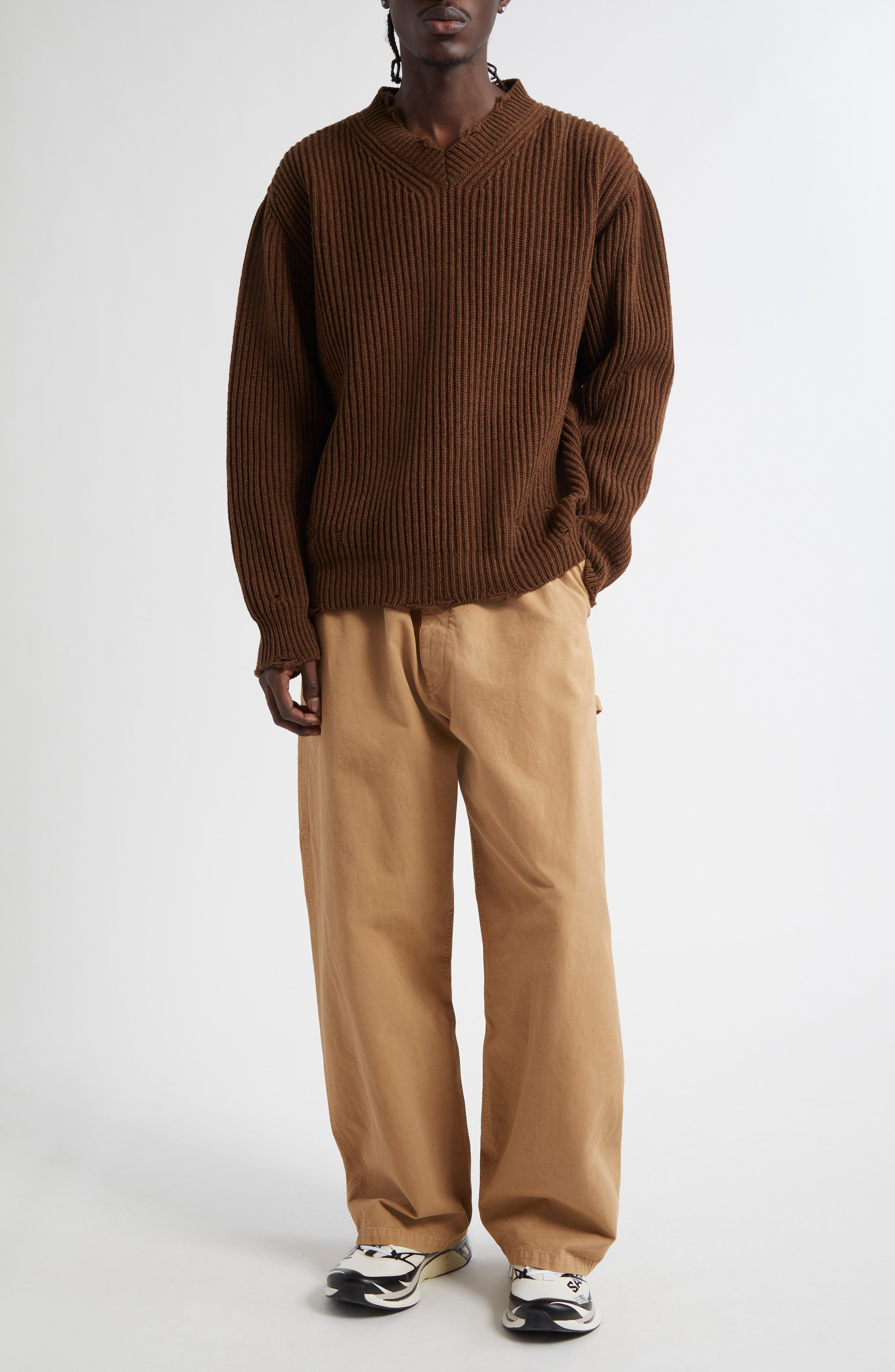 Elastic Waist Carpenter Pants - image 2