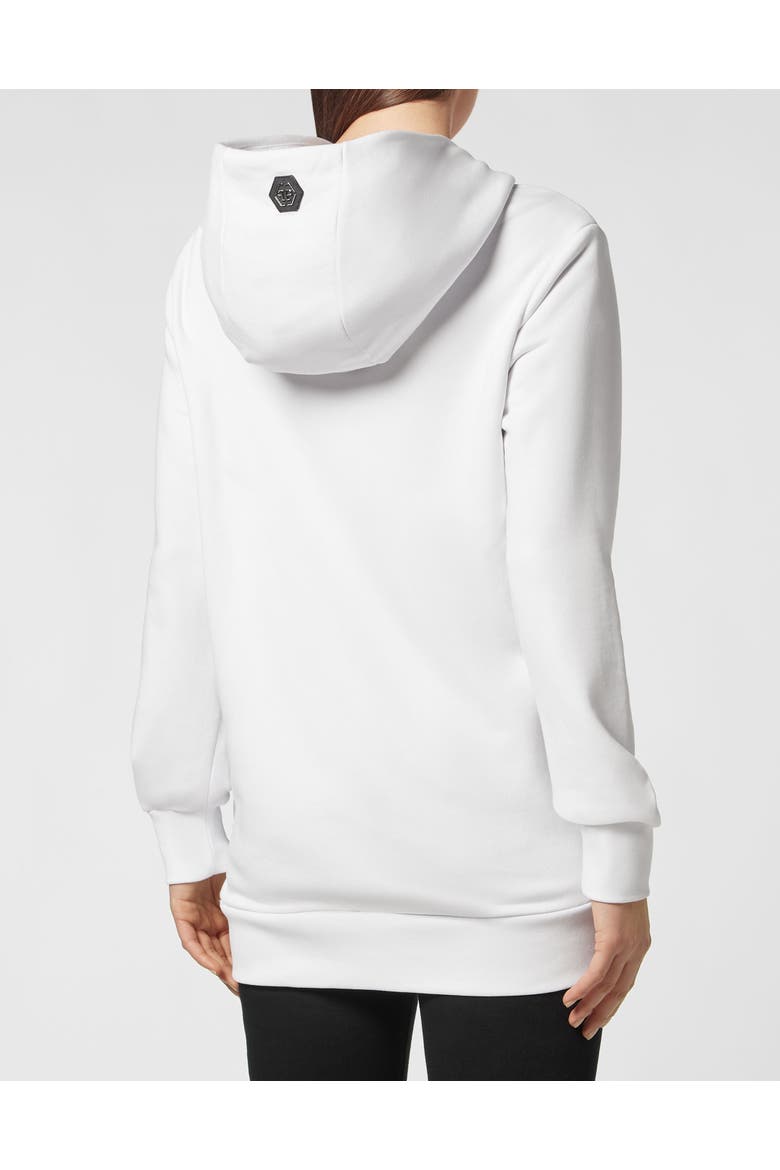 Hooded Sweatshirt Duck Women, Alternate, color, white