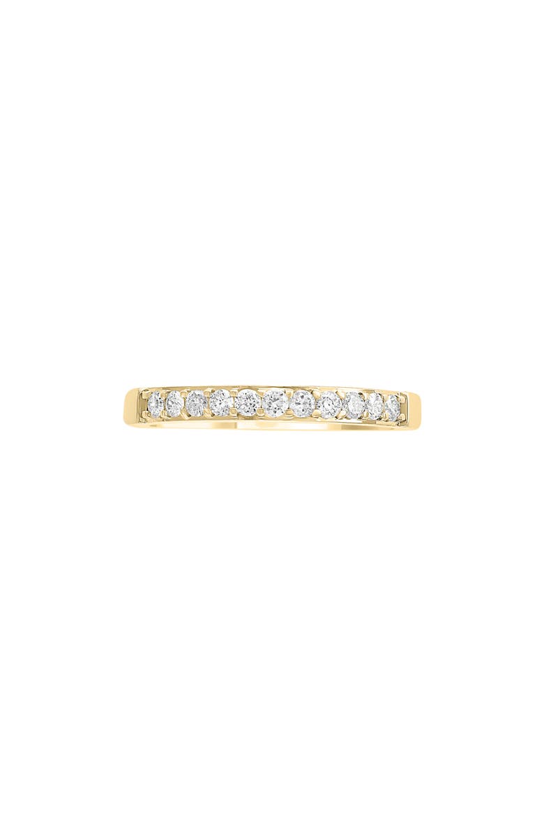 14K White Gold Diamond Ring - 0.25 ctw., Alternate, color, YELLOW GOLD
