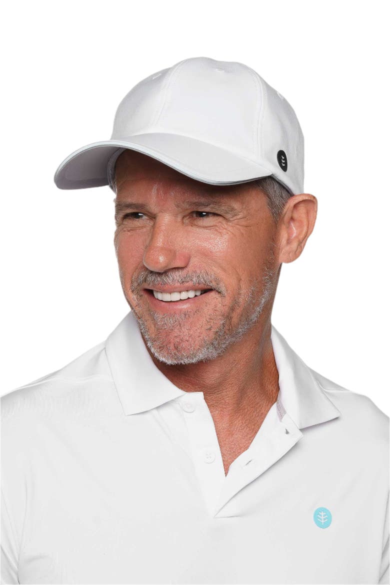 Men's Ultimate Sport Cap, UPF 50+ Sun Protection, Main, color, White