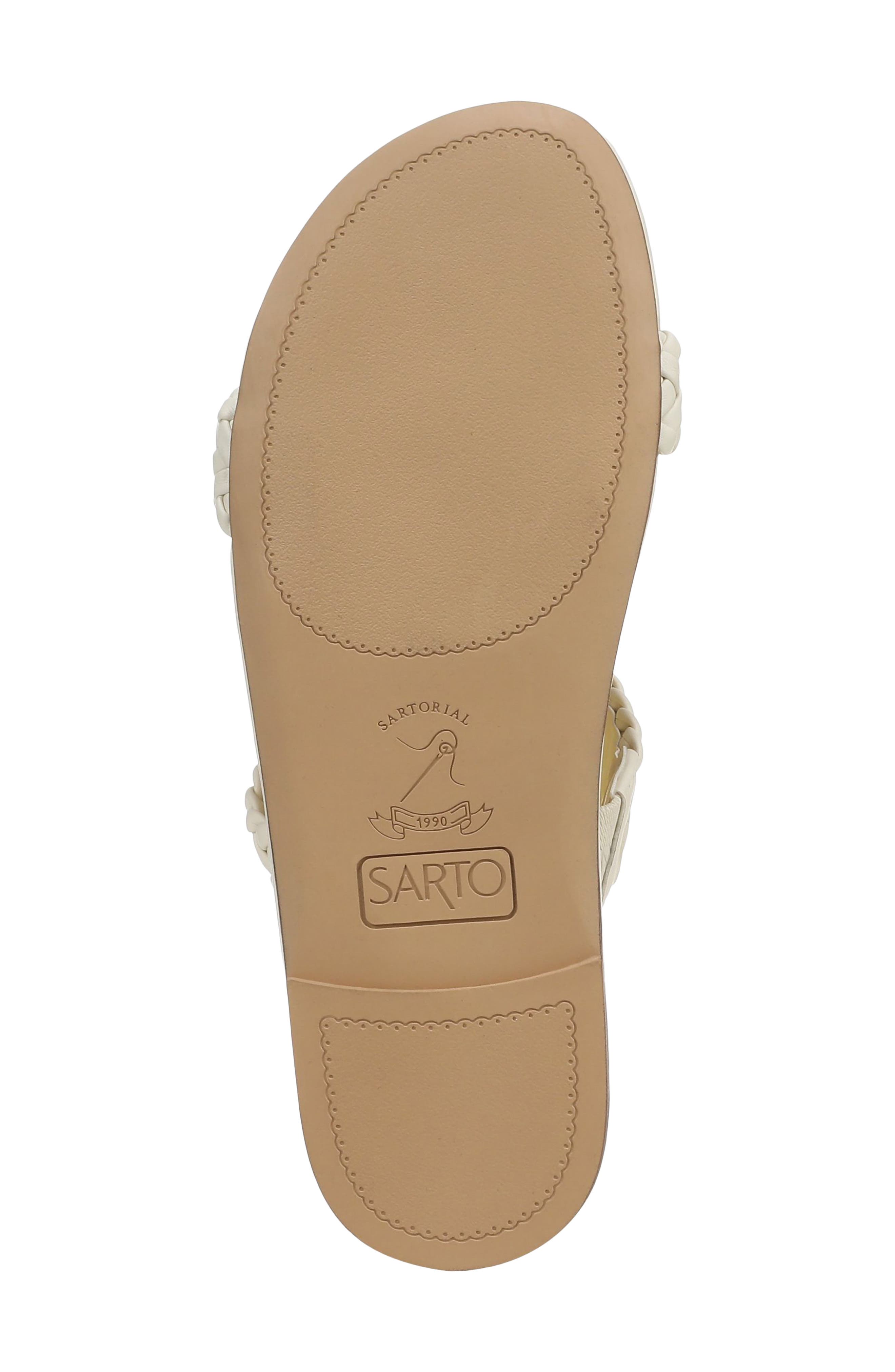 Maggie Two-Strap Wedge Sandal, Alternate, color, MARSHMALLOW