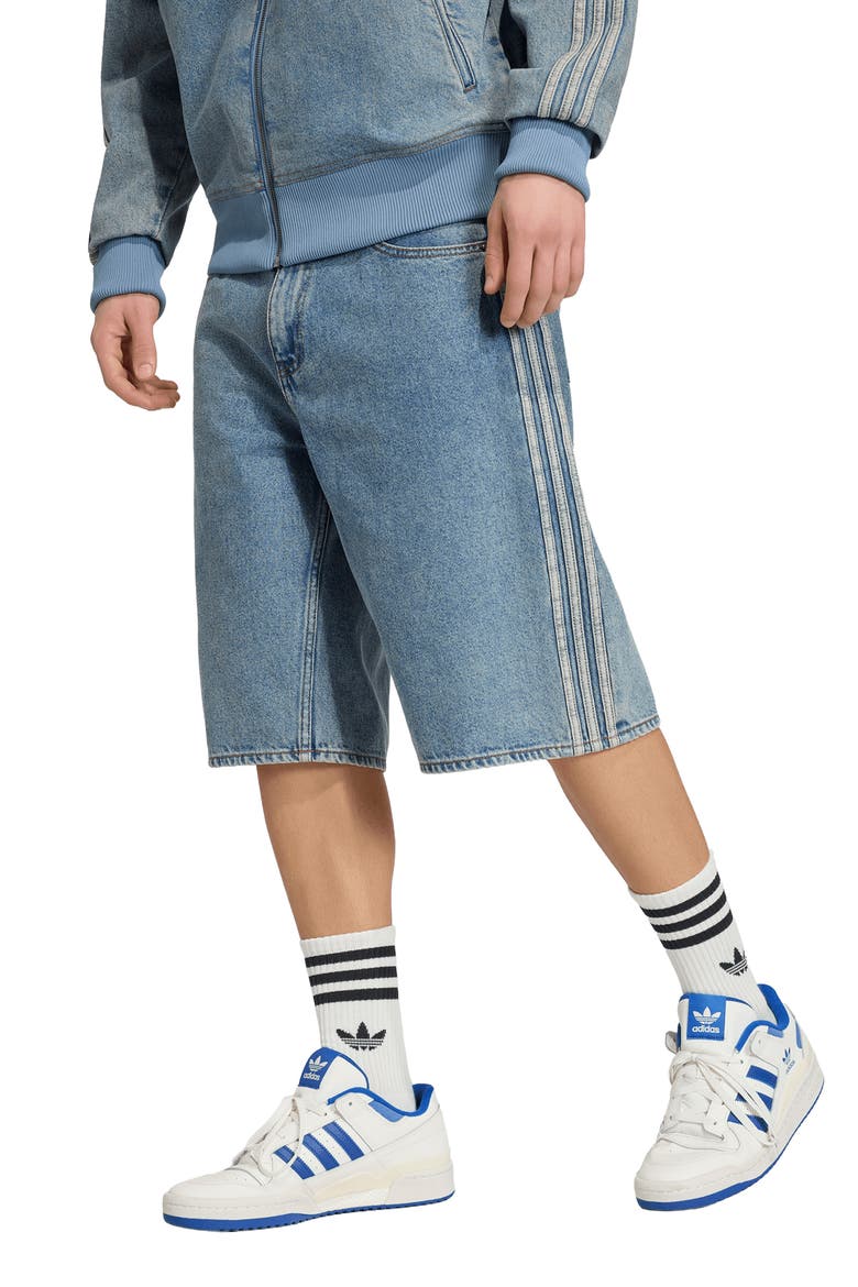 Firebird Shorts, Main, color, WORN BLUE DENIM