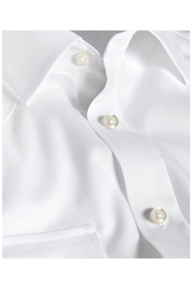 Trim Fit Western Dress Shirt, Alternate, color, WHITE