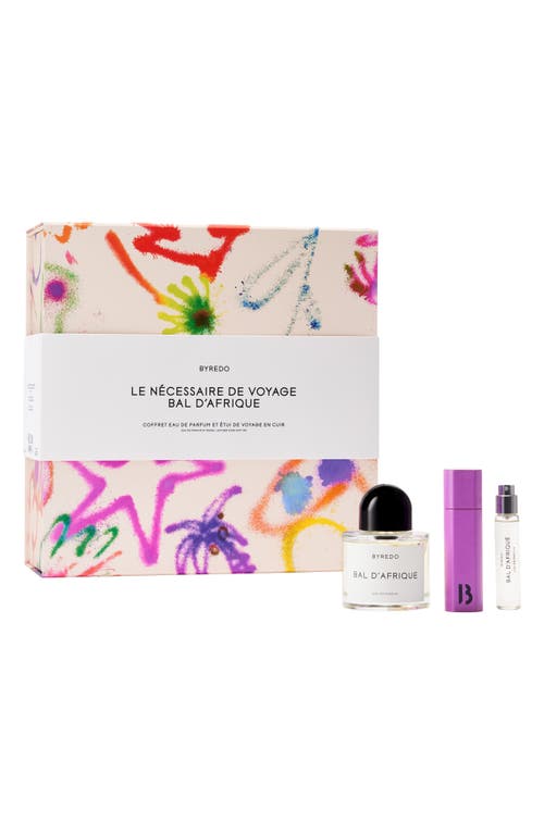 Byredo Le Nécessaire De Voyage Bal D'afrique Set In Transparent