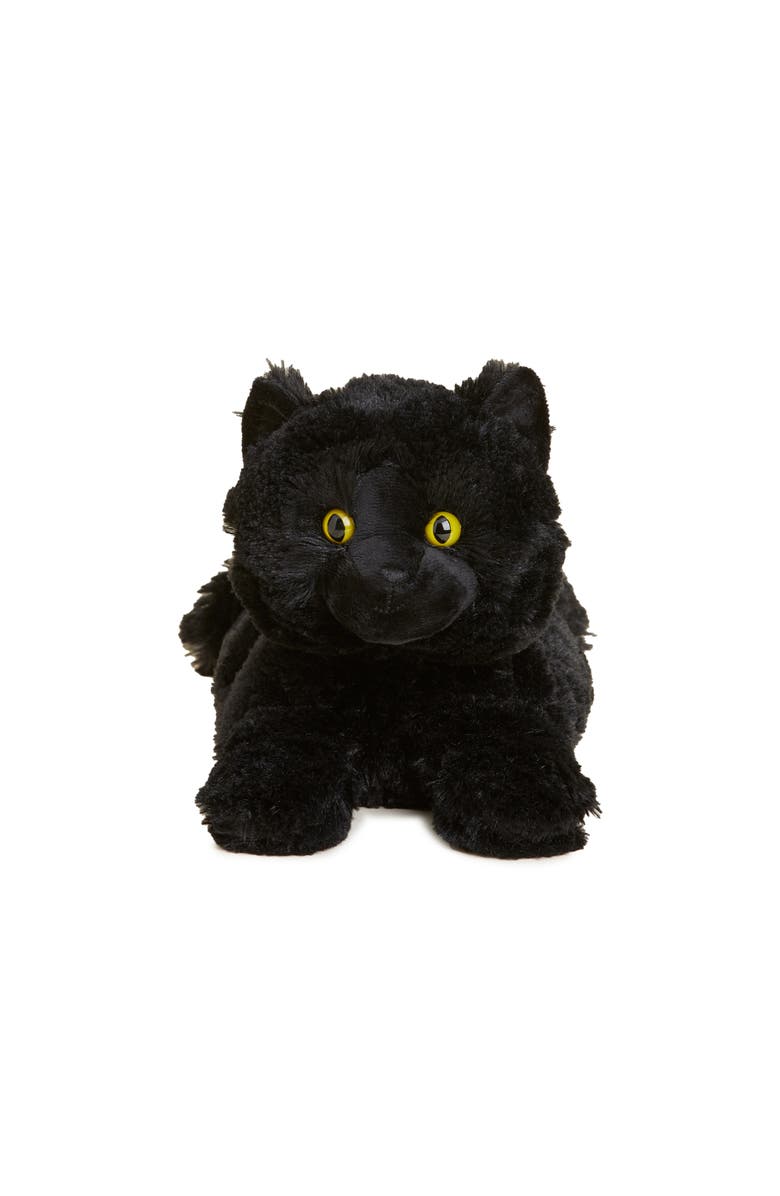 Warmies Black Cat Plush Toy, Alternate, color, Black