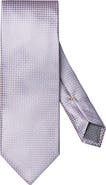 Eton Geometric Jacquard Silk Tie