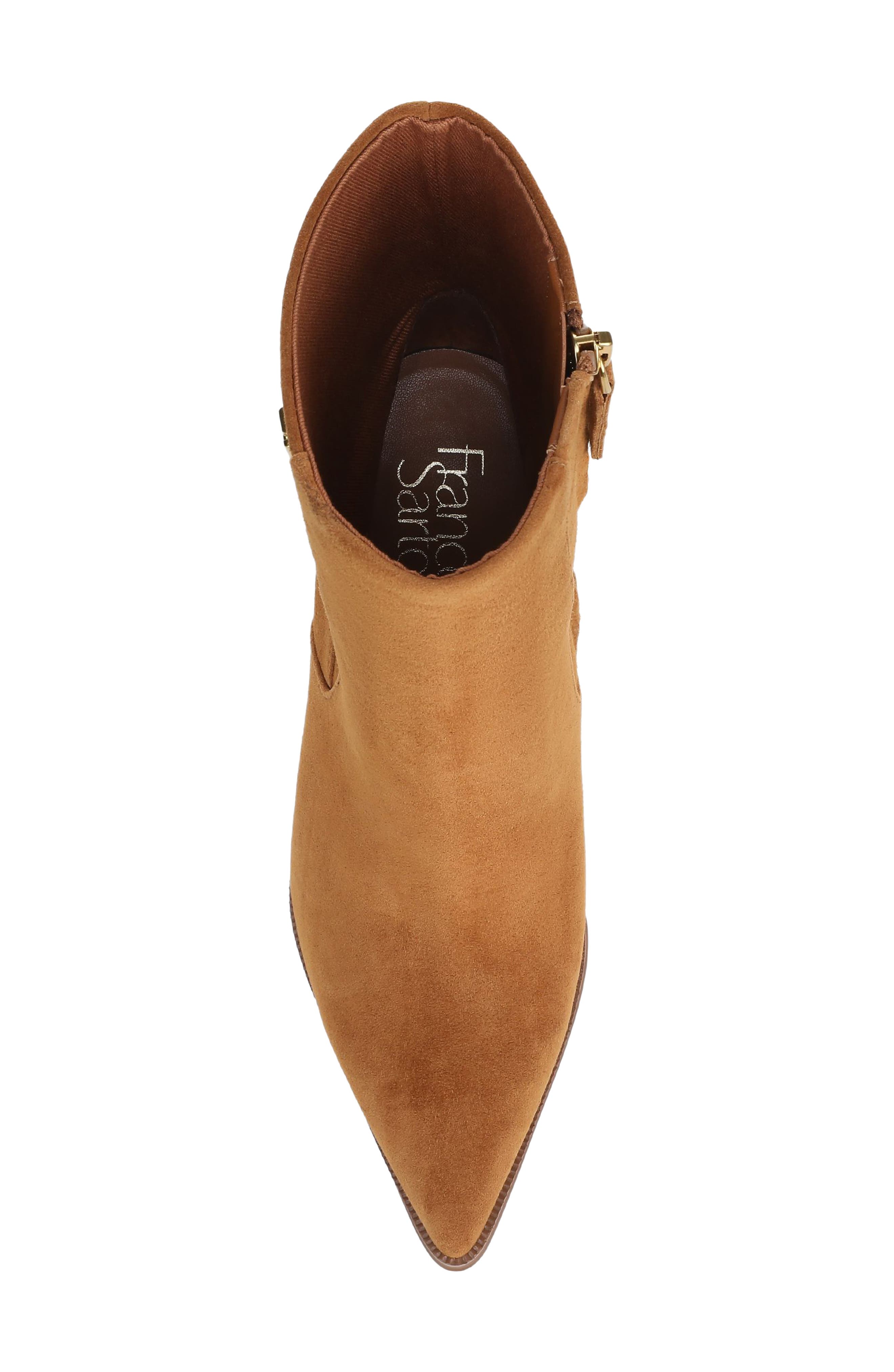 Appia Bootie, Alternate, color, SADDLE BROWN