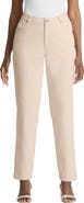 Jessica London Classic Cotton Denim Straight-Leg Jean