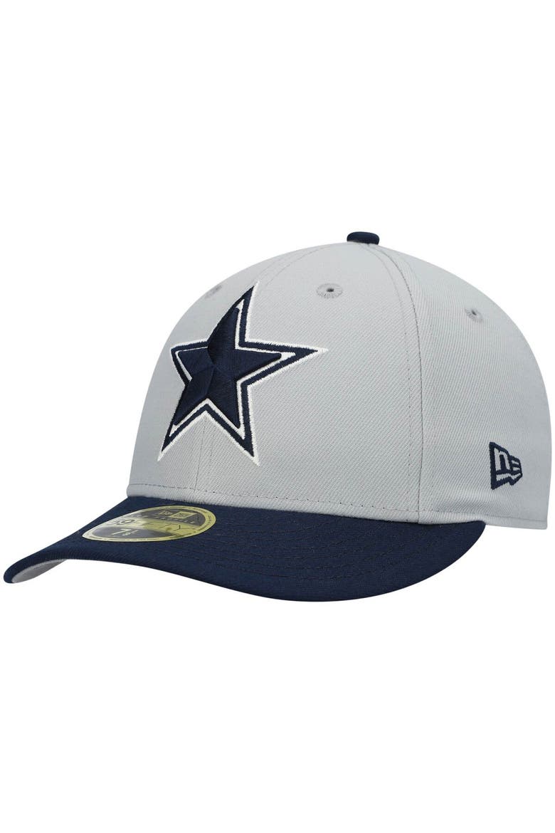 Men's New Era Silver Dallas Cowboys 59FIFTY Fitted Hat, Alternate, color, Silver