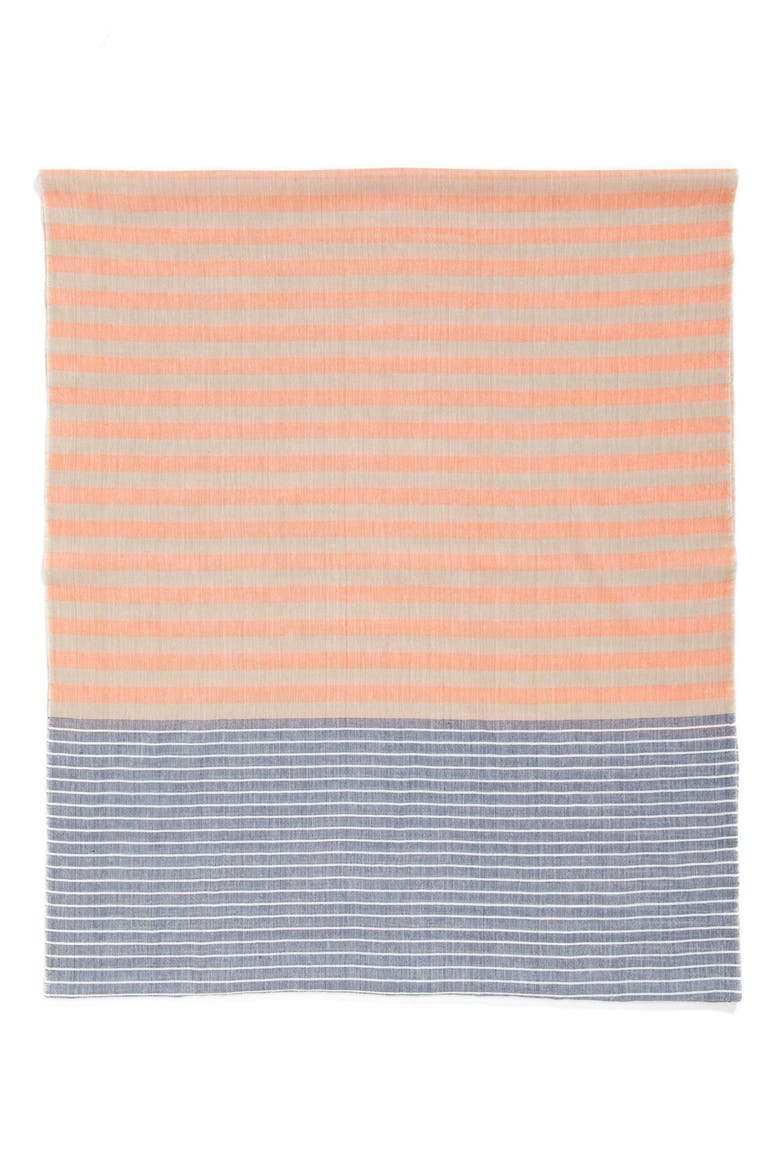 'Mixed Maritime' Infinity Scarf, Alternate, color, CORAL BLUSH