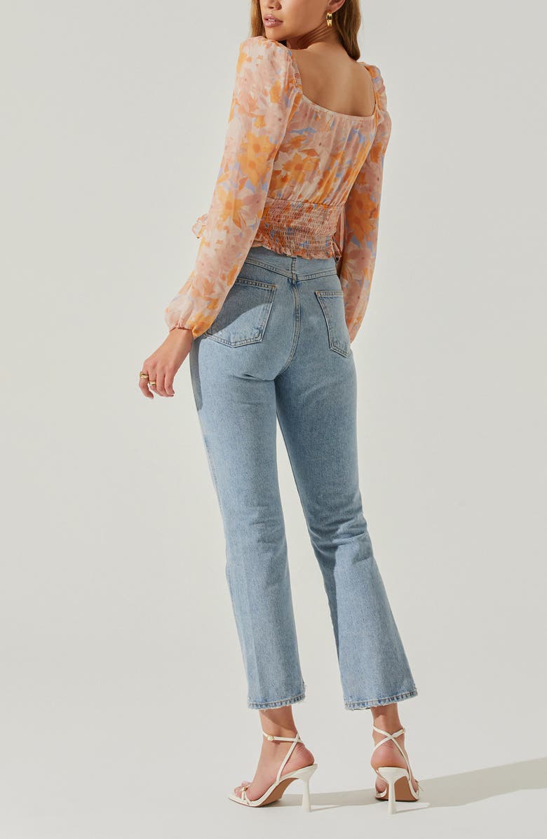 ASTR the Label Pridget Floral Long Sleeve Top, Alternate, color, 