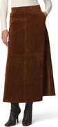 Joe's Tavi Faux Suede Midi Skirt