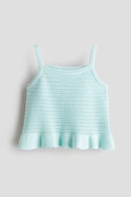 H&M Cotton-knit Strappy Top