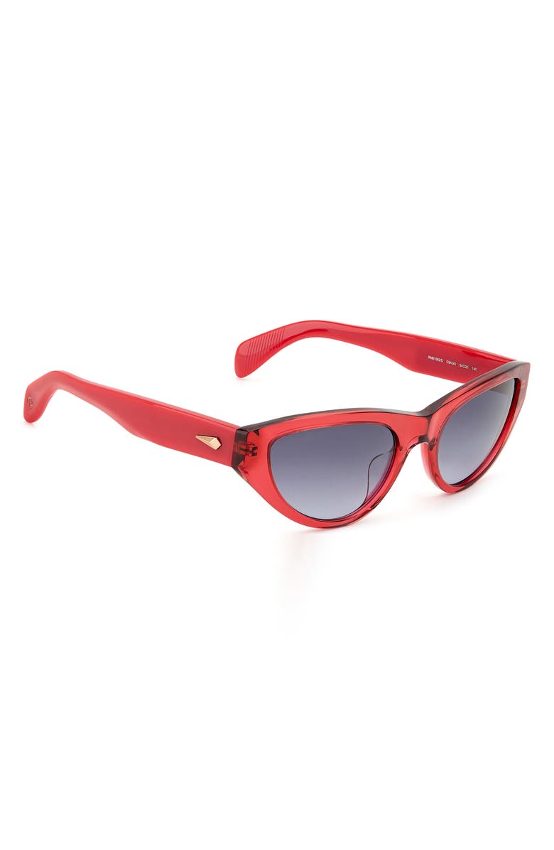 rag & bone 54mm Cat Eye Sunglasses, Alternate, color, 