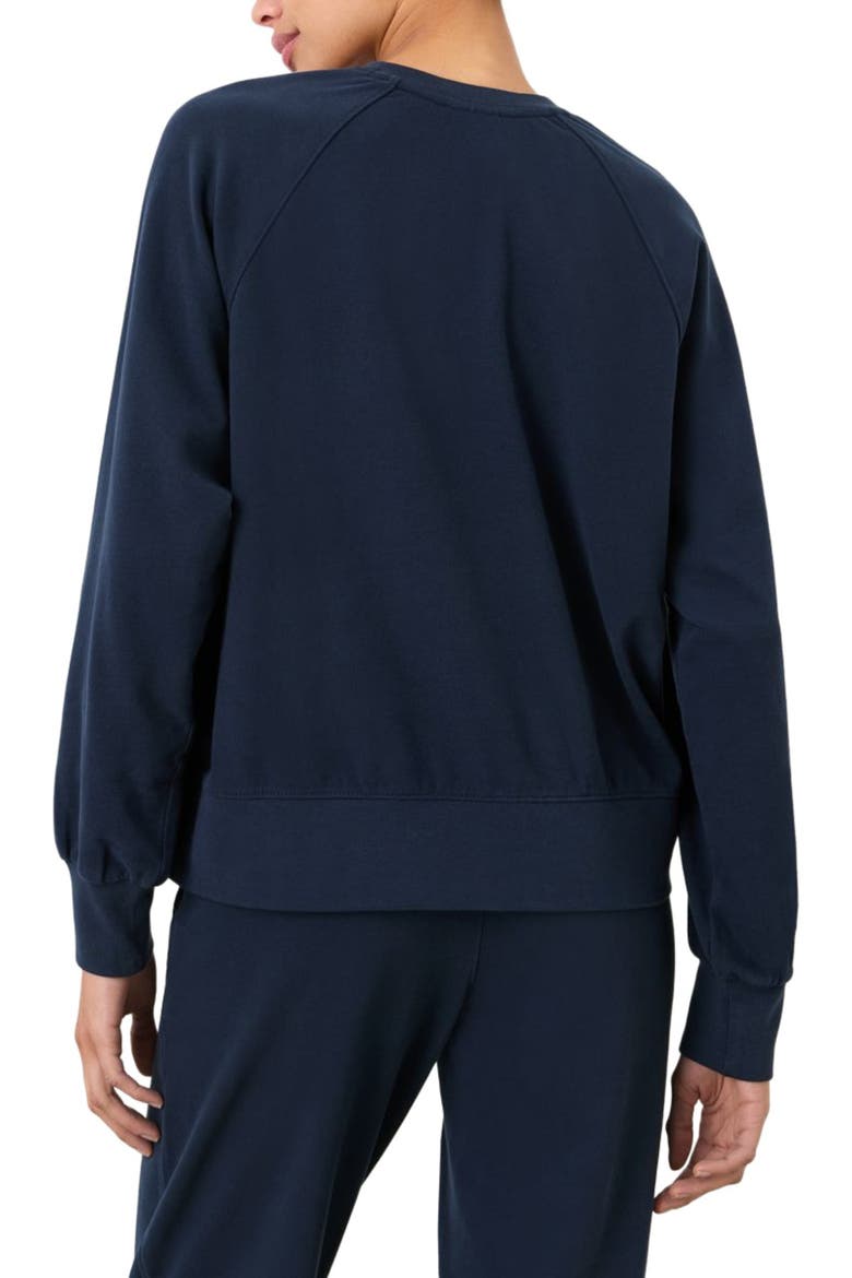 CloudKnit Raglan Crew, Alternate, color, Navy Blue
