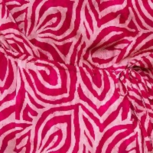 Live Unlimited Abstract Print Gathered Midi Dress In Red