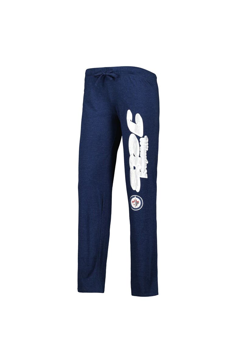CONCEPTS SPORT Women's Concepts Sport Heather Gray/Heather Navy Winnipeg Jets Meter Muscle Tank Top & Pants Sleep Set, Alternate, color,