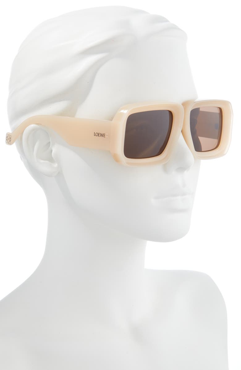 Loewe 56mm Square Sunglasses, Alternate, color, 