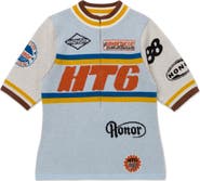 HONOR THE GIFT Racing Mock Neck Half-Zip Top