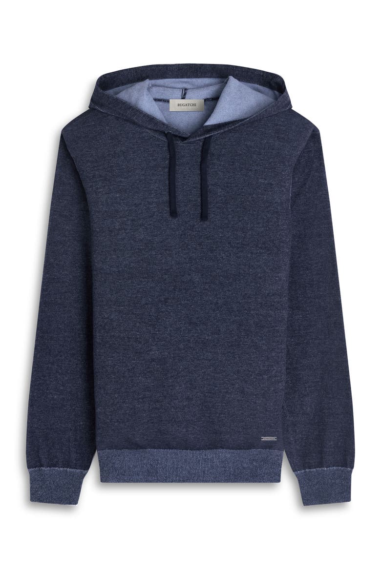 Cotton Hoodie Sweater, Alternate, color, NAVY