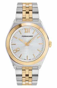 Vega New Two-Tone Bracelet Watch, 40mm
