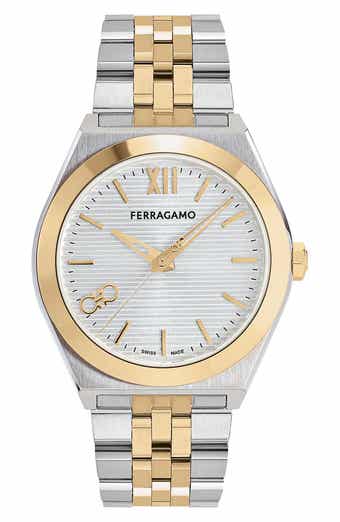Vega New Two-Tone Bracelet Watch, 40mm