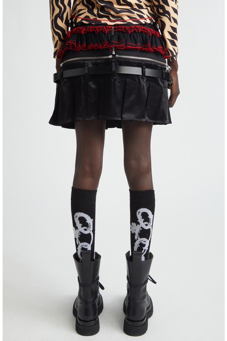 Major Combo Miniskirt, Alternate, color, BLACK MULTI