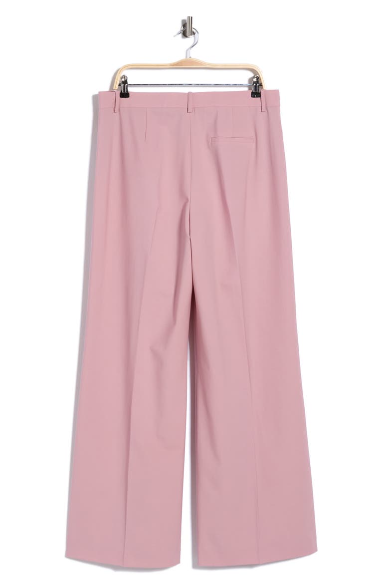 Terena Stretch Virgin Wool Pants, Alternate, color, DARK LOTUS