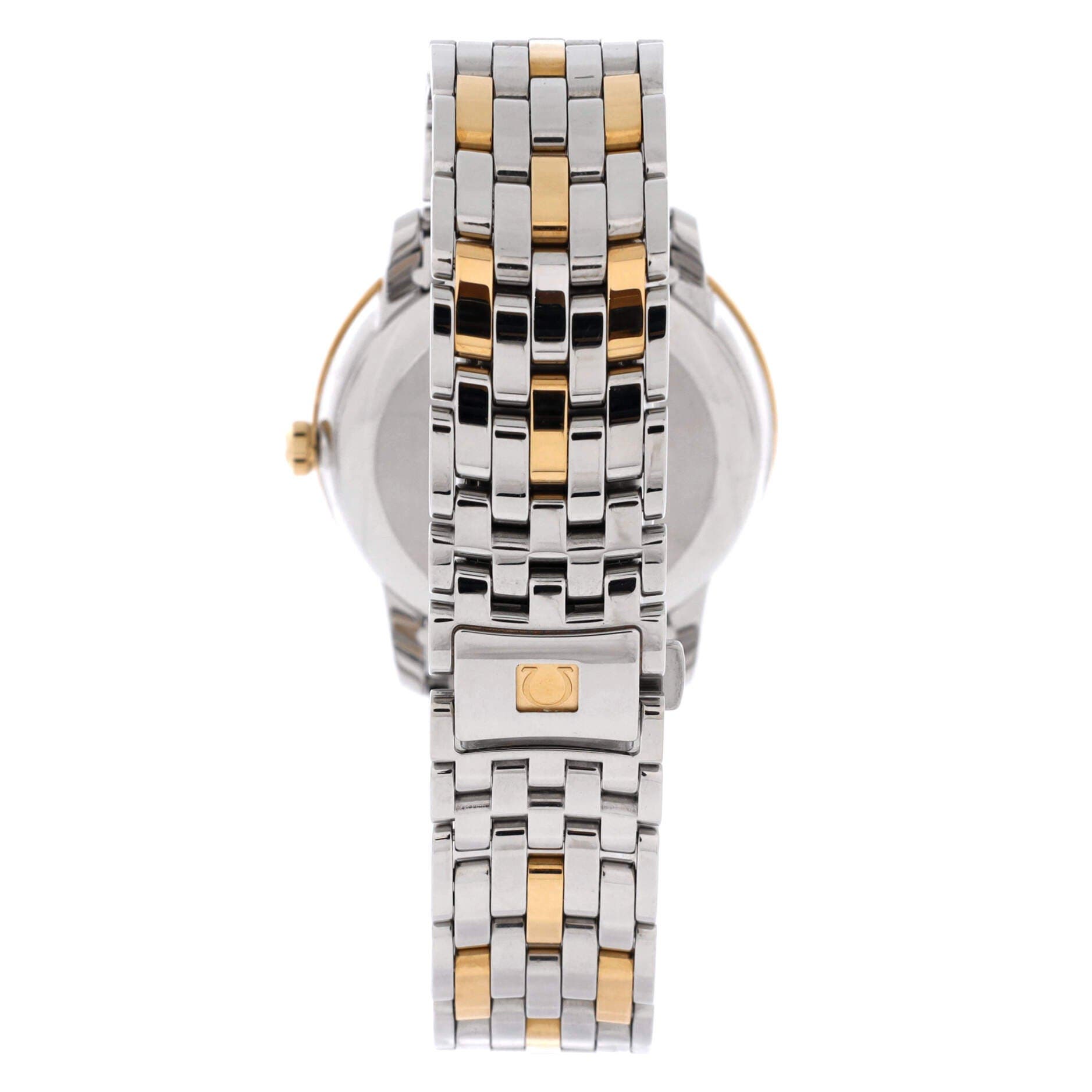 De Ville Prestige Co-Axial Chronometer Automatic Watch Stainless Steel and Yellow Gold 37, Alternate, color, Metallic Silver