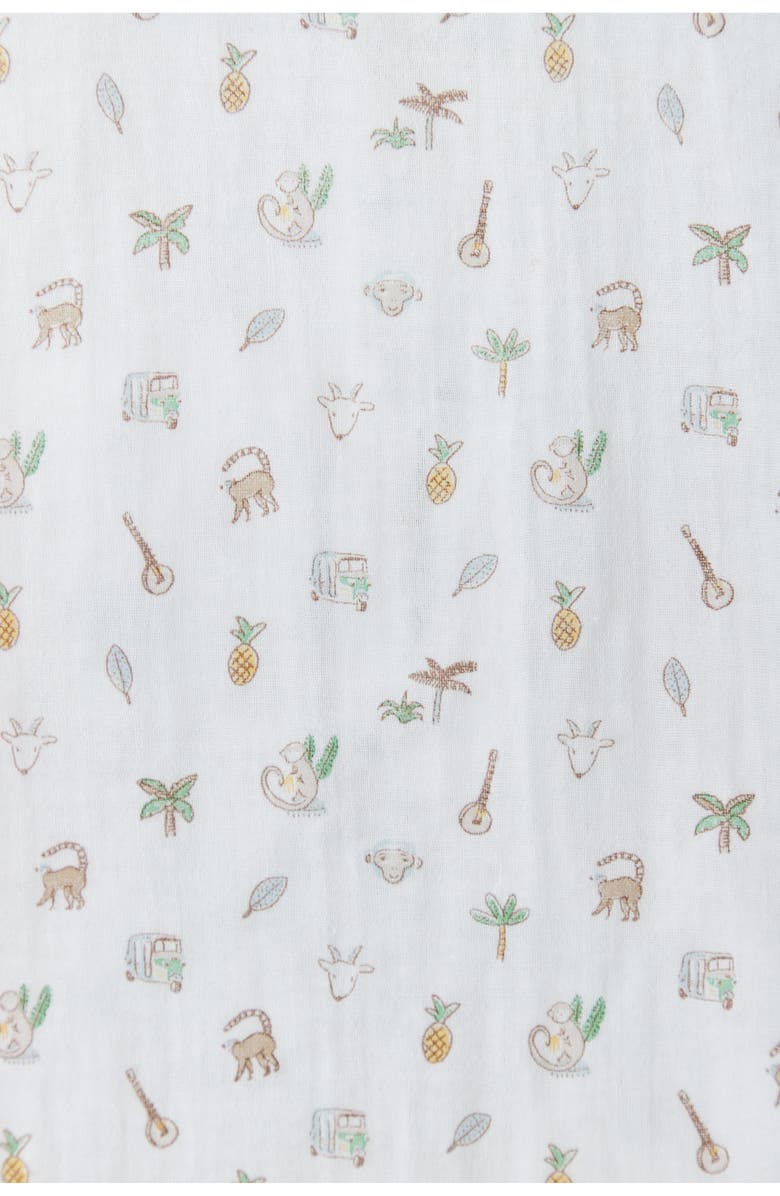 Babycottons Premium Cotton Kanu Shirt for Toddler, Alternate, color, Off White