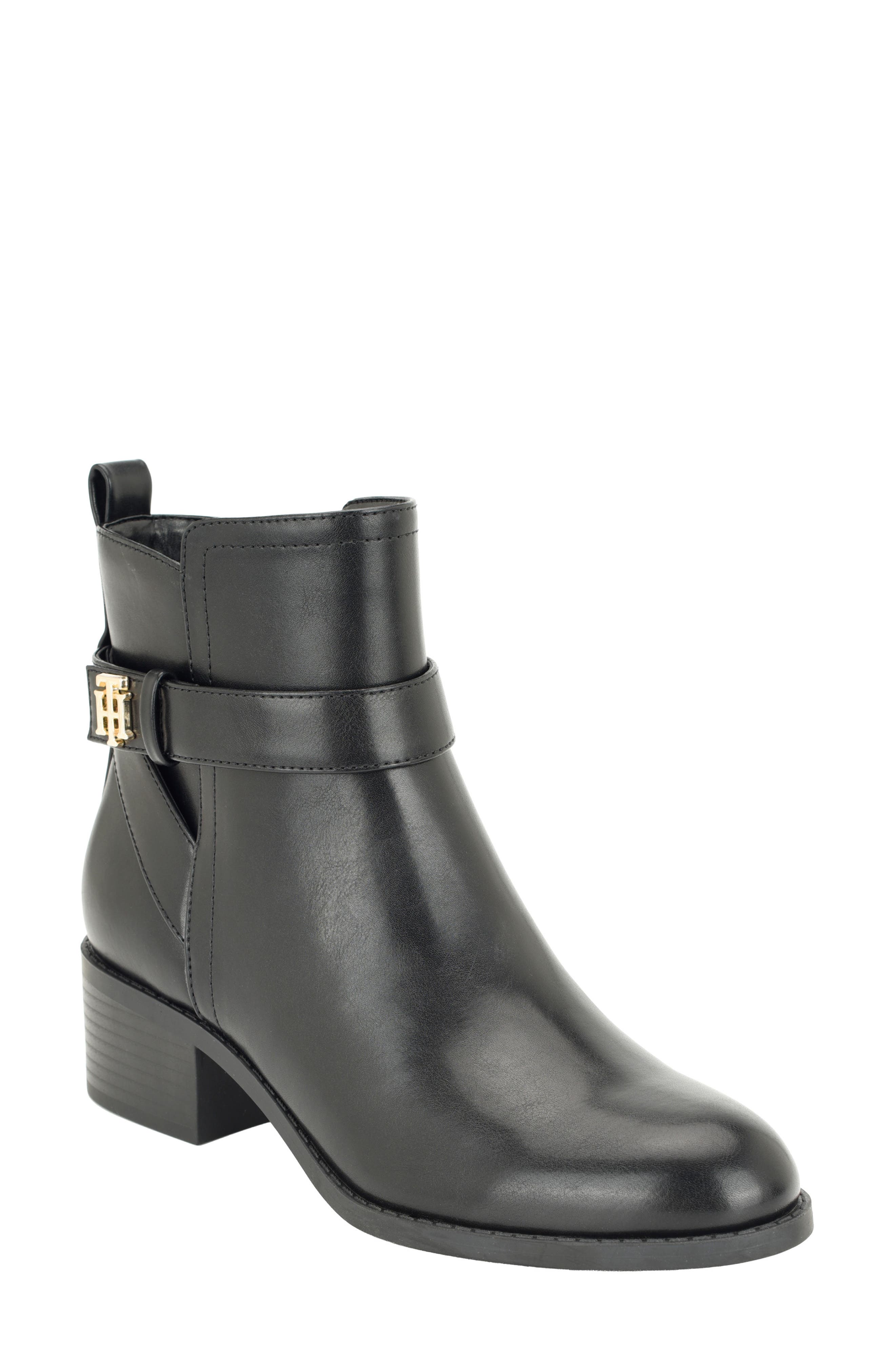 Deale Faux Leather Bootie