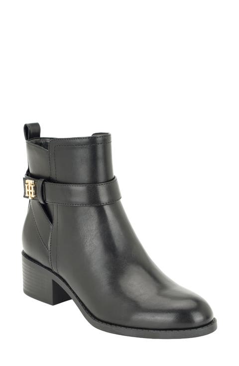 Deale Faux Leather Bootie