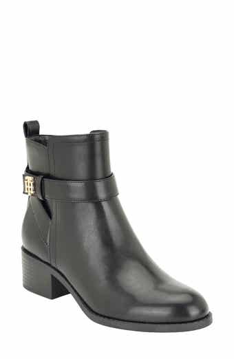 Deale Faux Leather Bootie