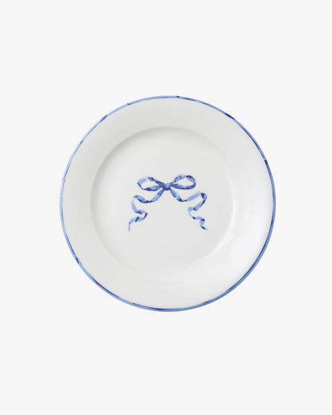 Ribbon Blue Set of 2 Plates