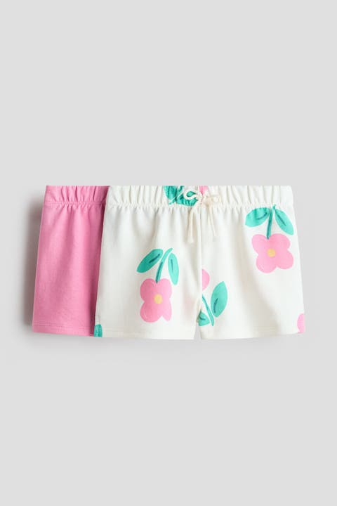 2-pack Cotton Sweatshirt Shorts