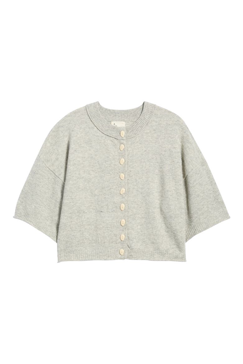 Romane Cardigan, Main, color, HEATHER GREY