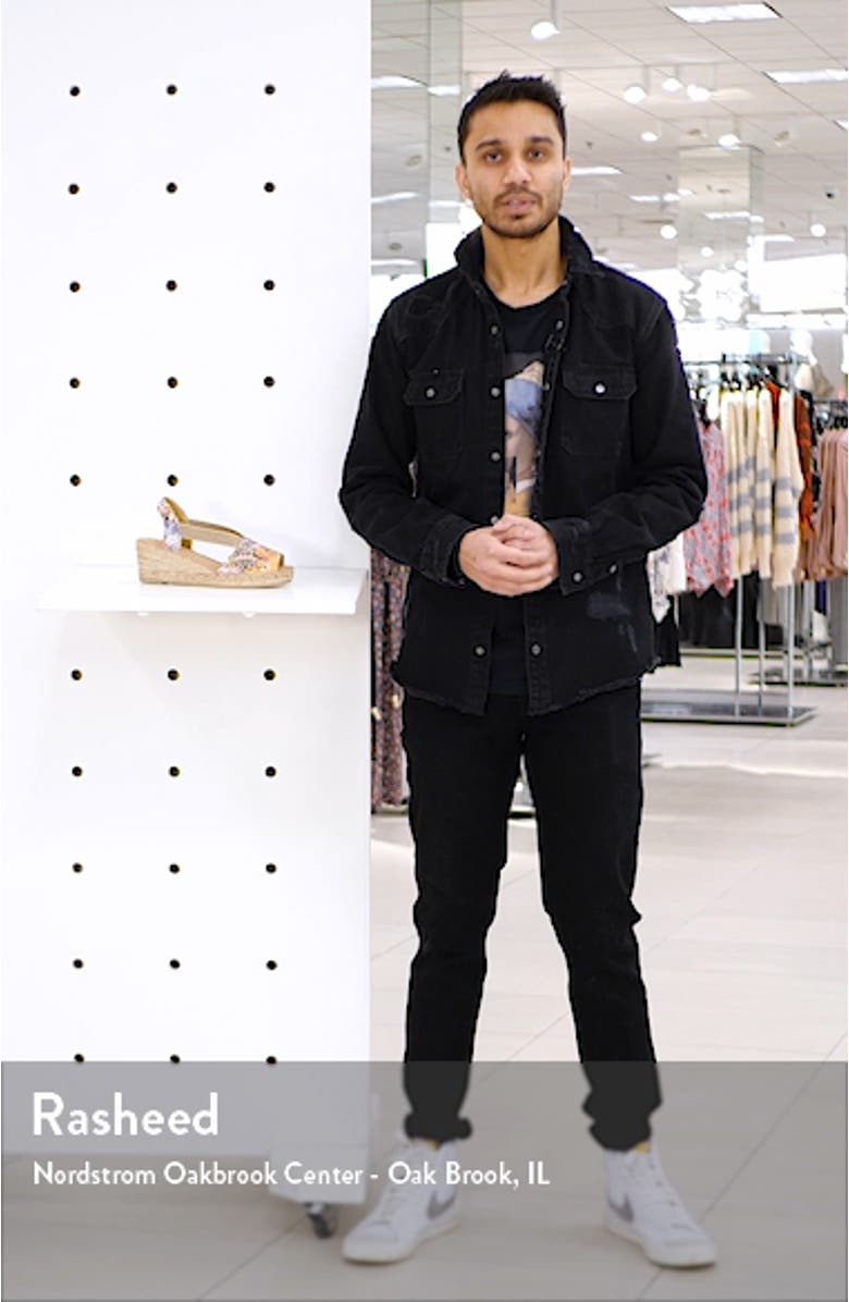 Teide Espadrille Sandal, sales video thumbnail