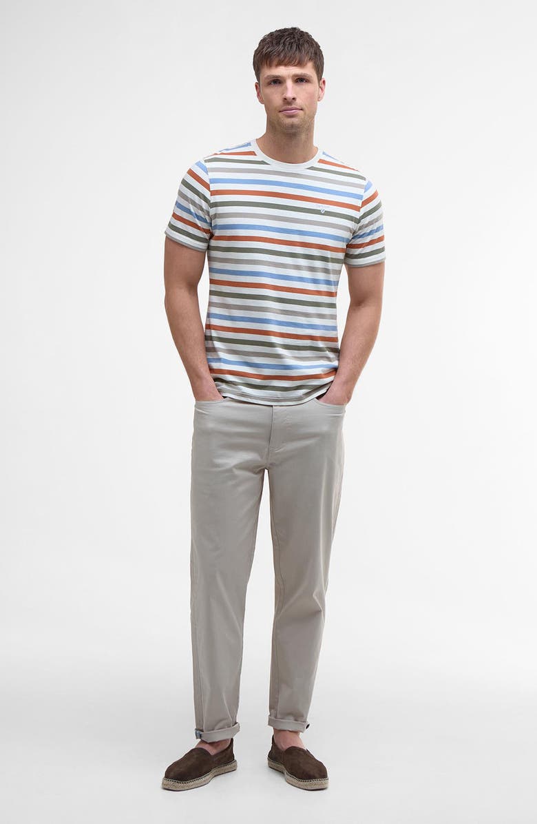 Barbour Rokeby Stripe Cotton T-Shirt, Alternate, color, 