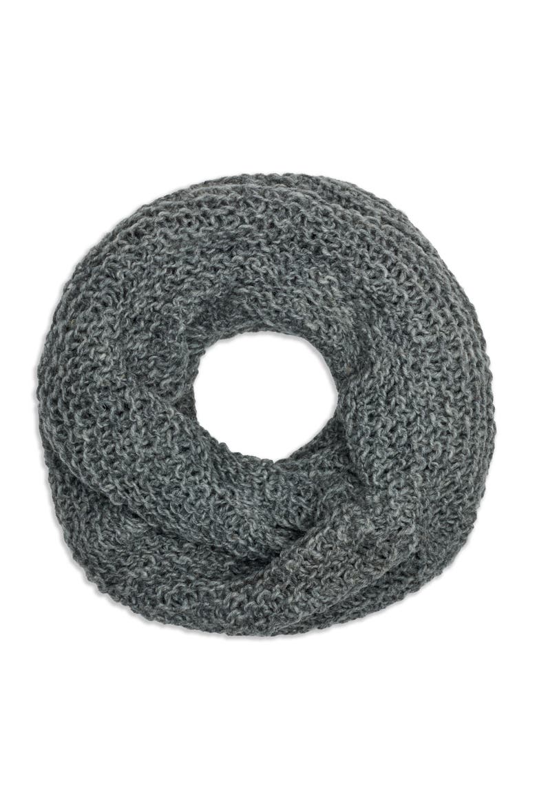 Artisan Woven Karuna Infinity 100% Wool Scarf, Main, color, Abalone