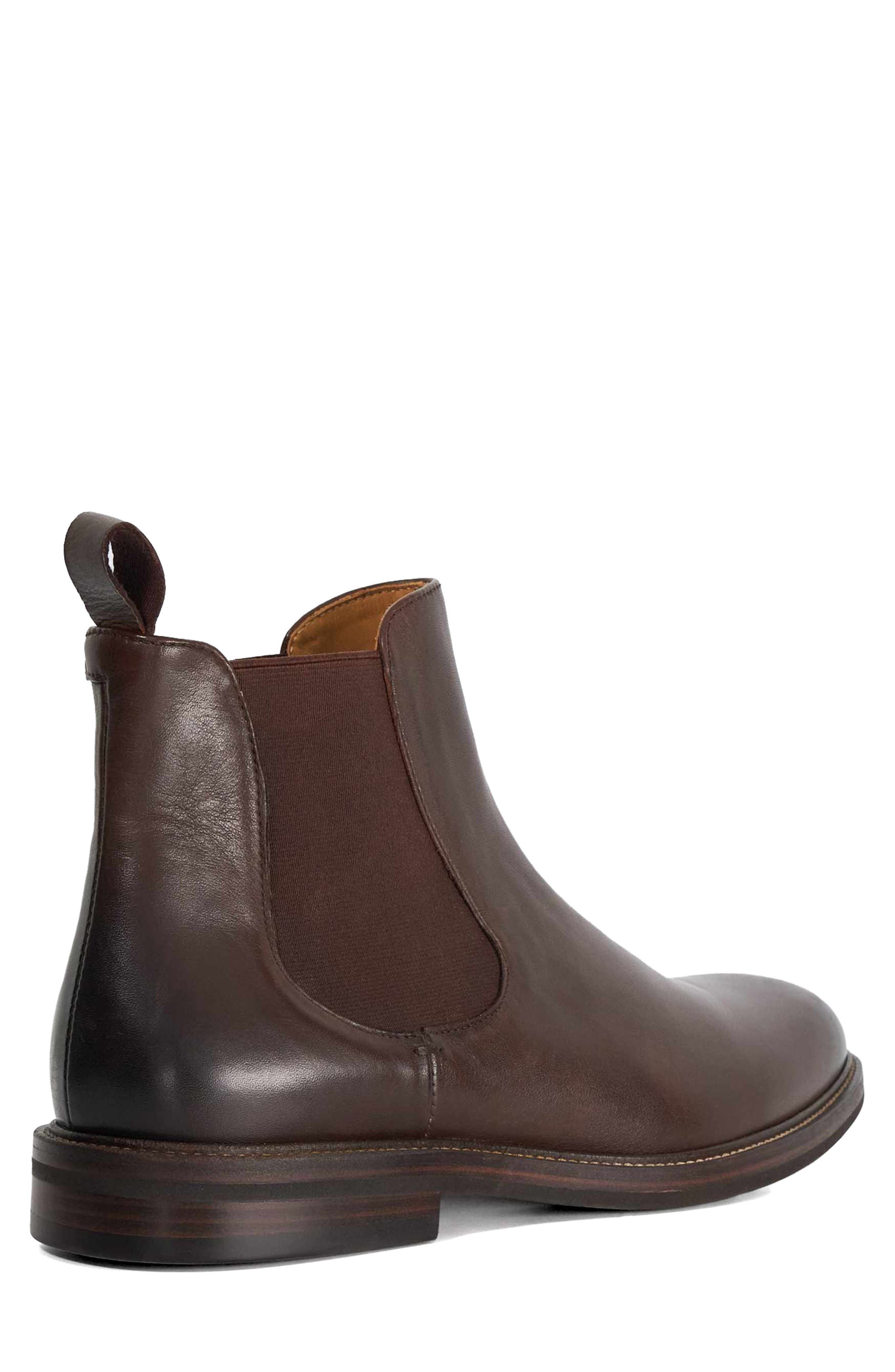 Maisen Plain Toe Chelsea Boot, Alternate, color, BROWN